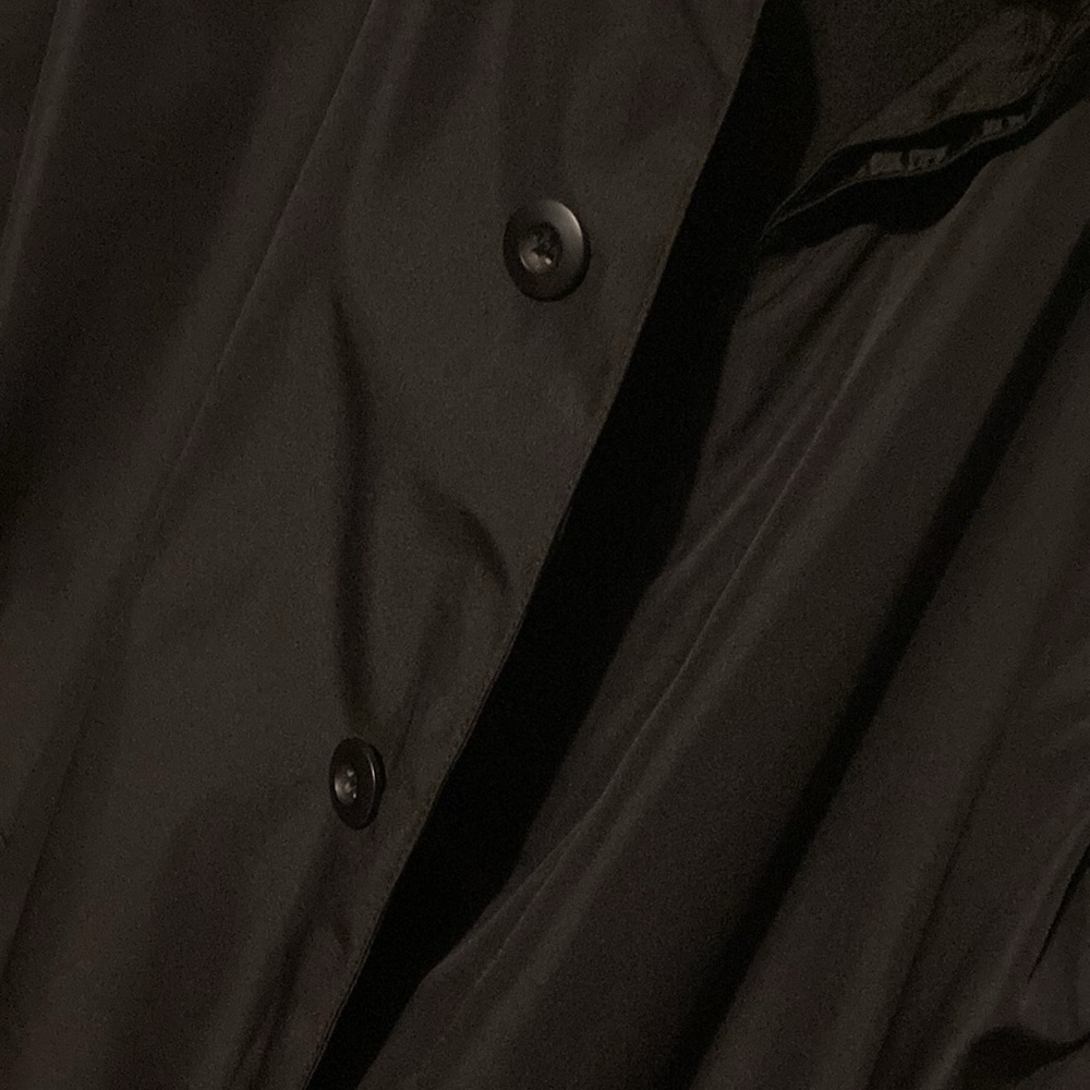 Structure Men’s Size Medium Button Front Black Co… - image 5